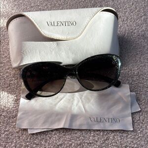 Valentino Black Sunglasses